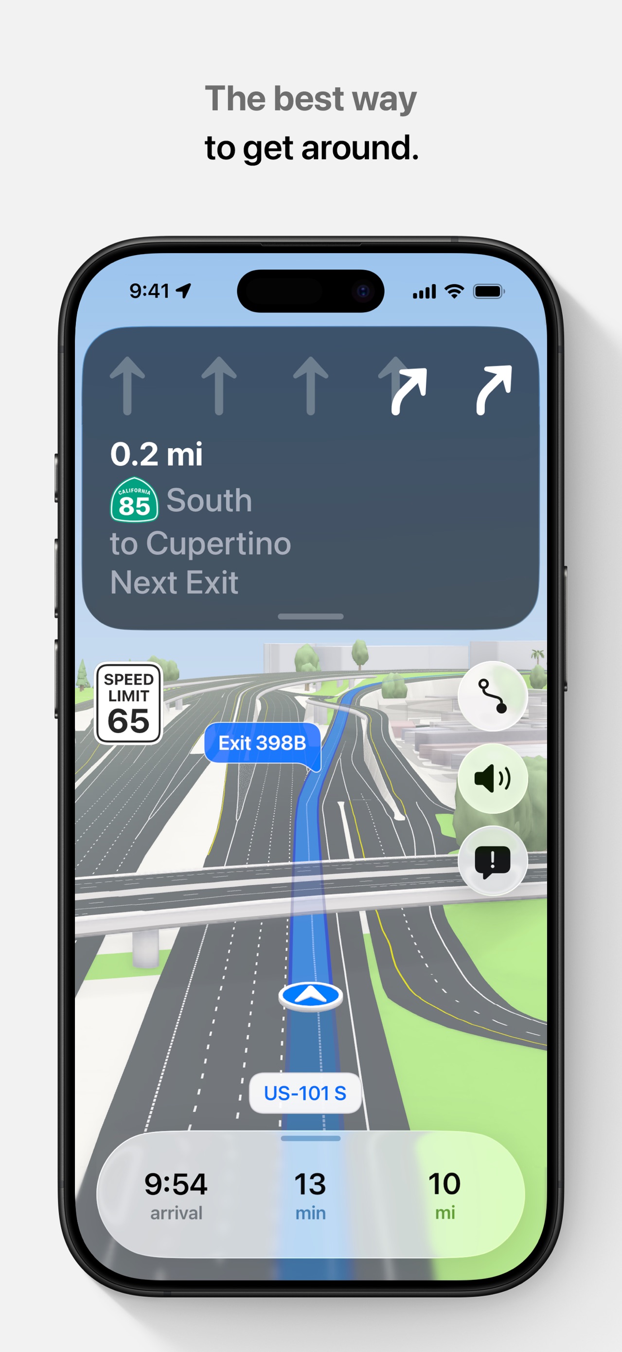 Apple Maps App Store screenshot: listing design