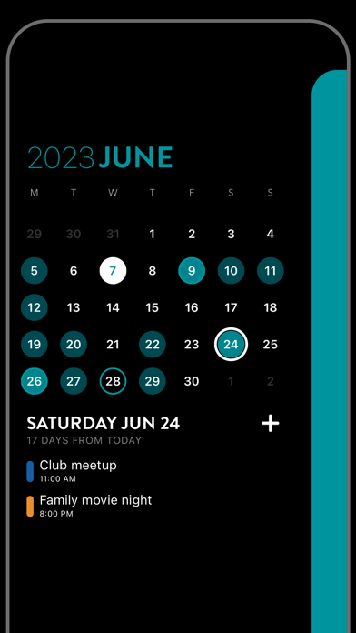 Timepage App Store screenshot 8: listing design